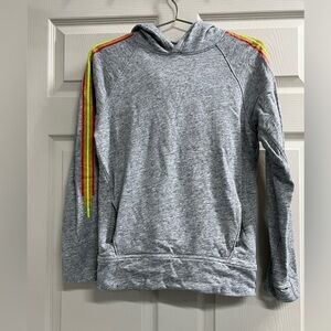 Gap Fit Boys Boys Gray Pullover Hoodie - Size XXL - GUC